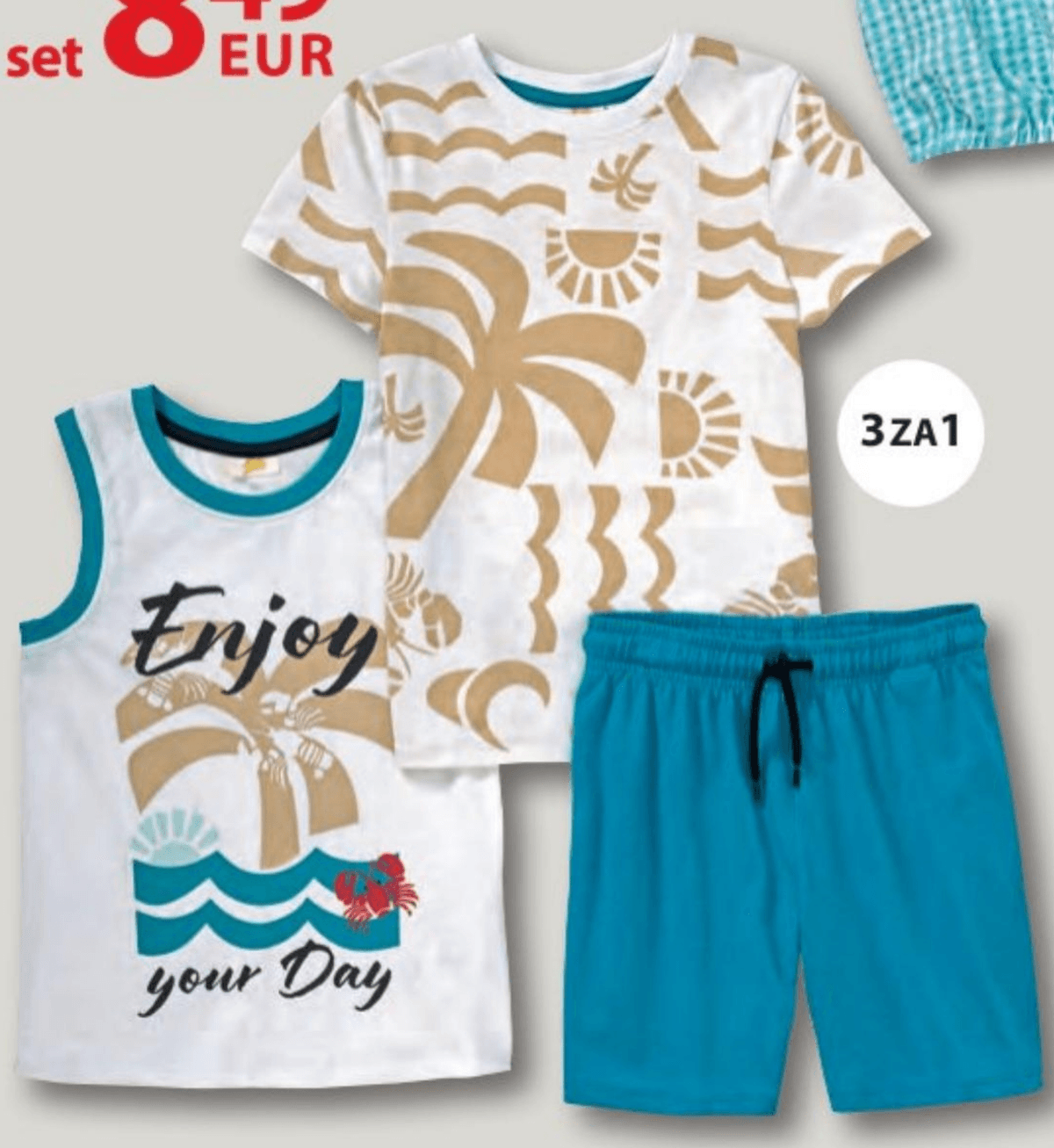 Dječji set 3-dijelni - Akcija u trgovini NKD