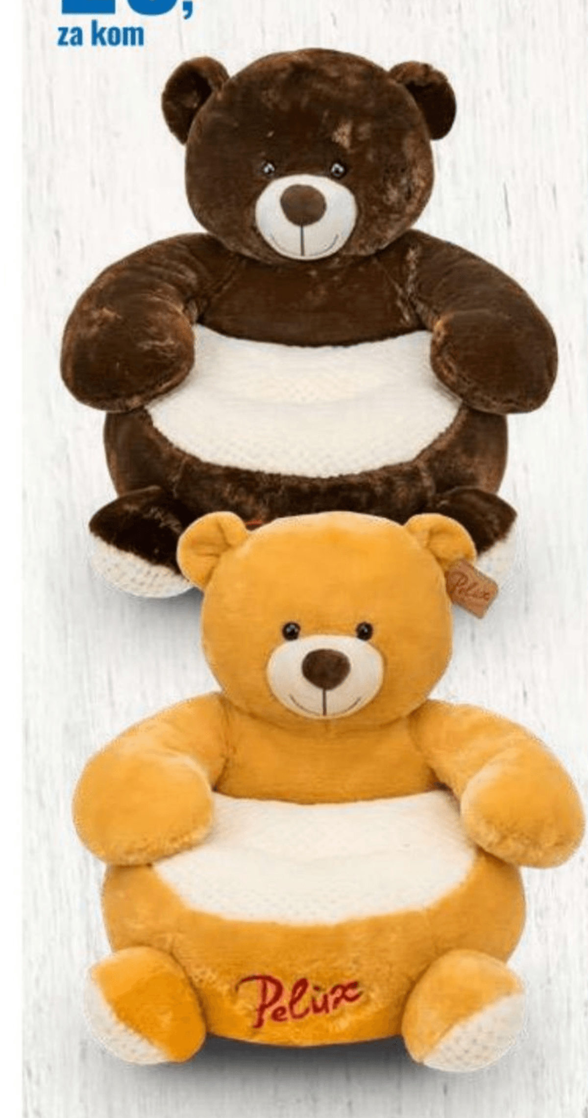 Plišana fotelja - Akcija u trgovini Eurospin