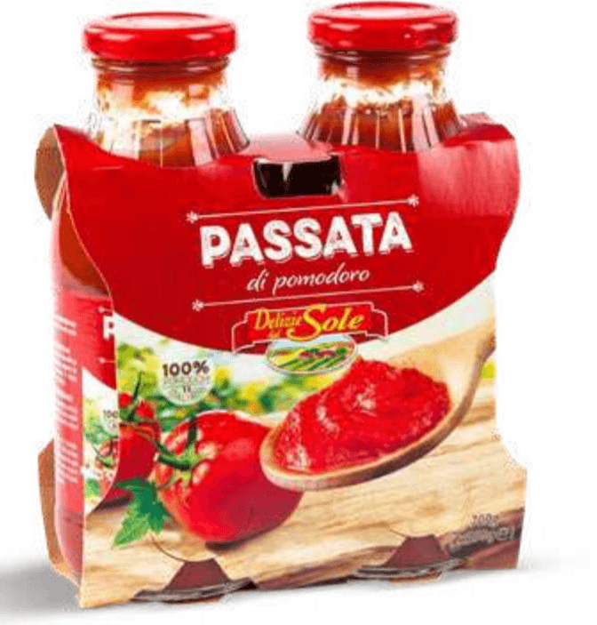 Pasirana rajčica 2 x 350 g Delizie Sole - Akcija u trgovini Eurospin