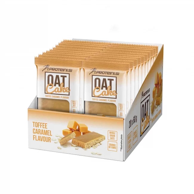 Proteini.si Oat Cake Toffee Caramel 60 g Akcija u trgovini Žabac