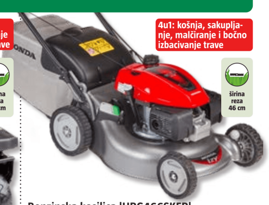 Benzinska kosilica 'HRG466SKEP' 55 l - Akcija u trgovini Bauhaus