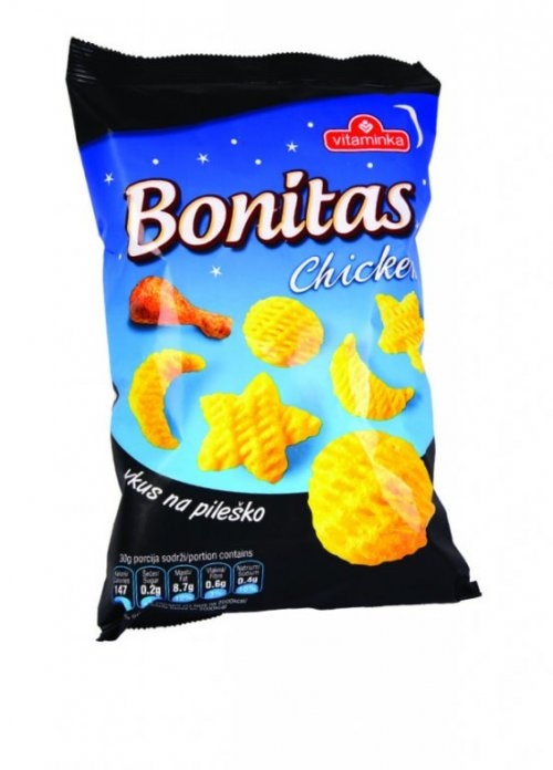 Bonitas čips piletina 30 g Akcija u trgovini NTL