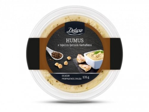 Humus s bijelim tartufima 135 g Deluxe - Akcija u trgovini Lidl