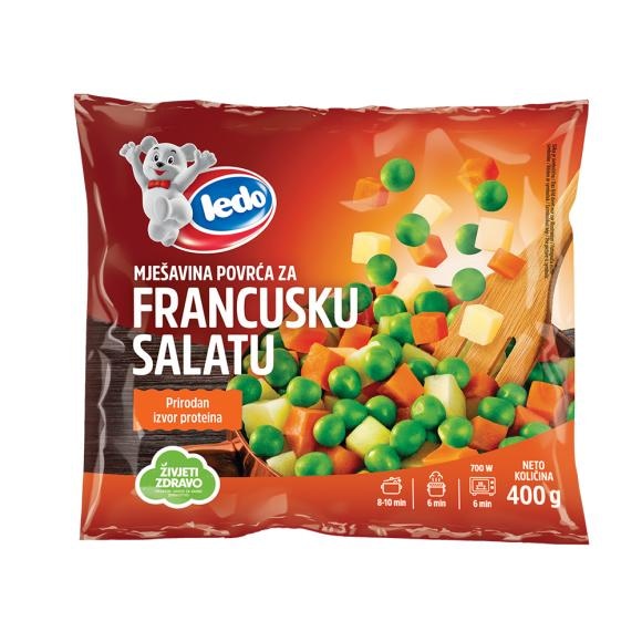 Ledo Povrće miješano za francusku salatu 400 g - Akcija u trgovini NTL