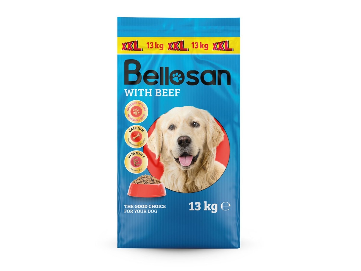 Bellosan Suha hrana za pse 13 kg - Akcija u trgovini Lidl