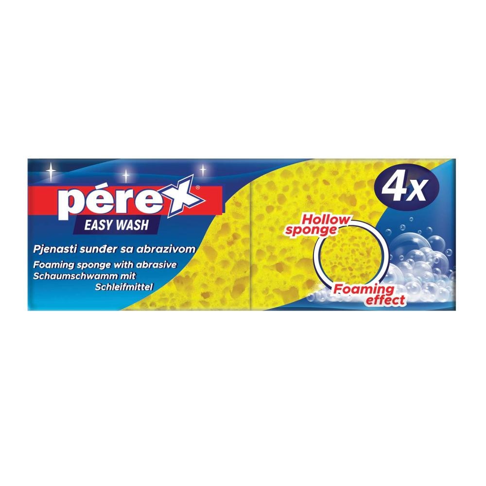 Perex spužva pjenasta abrazivna 4 kom Akcija u trgovini KTC
