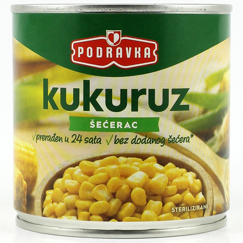 Podravka Kukuruz šećerac 340 g - Akcija u trgovini Trgovina Krk