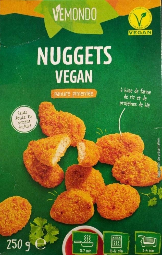 VEMOND Povrtni nuggets 250 g Vemondo Akcija u trgovini Lidl