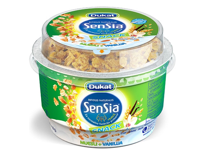 Sensia Jogurt vanilija+granola 190 g - Akcija u trgovini Gavranović