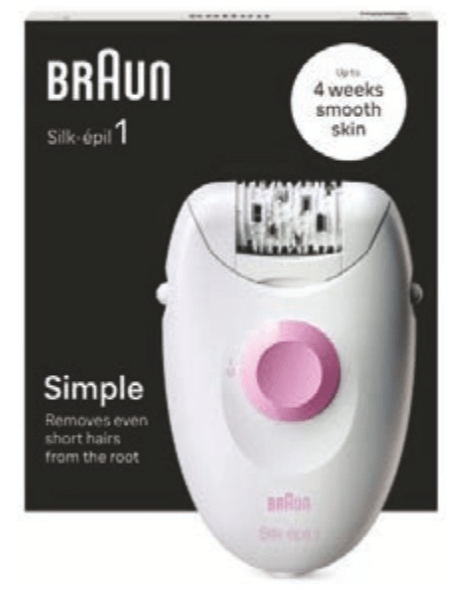 Braun Epilator SE 1-000 - Akcija u trgovini Centar Tehnike