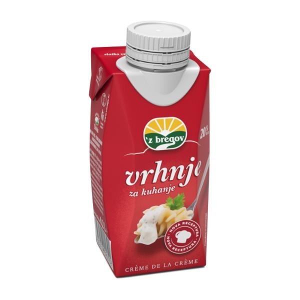 'Z bregov vrhnje za kuhanje slim 200 ml Akcija u trgovini Konzum