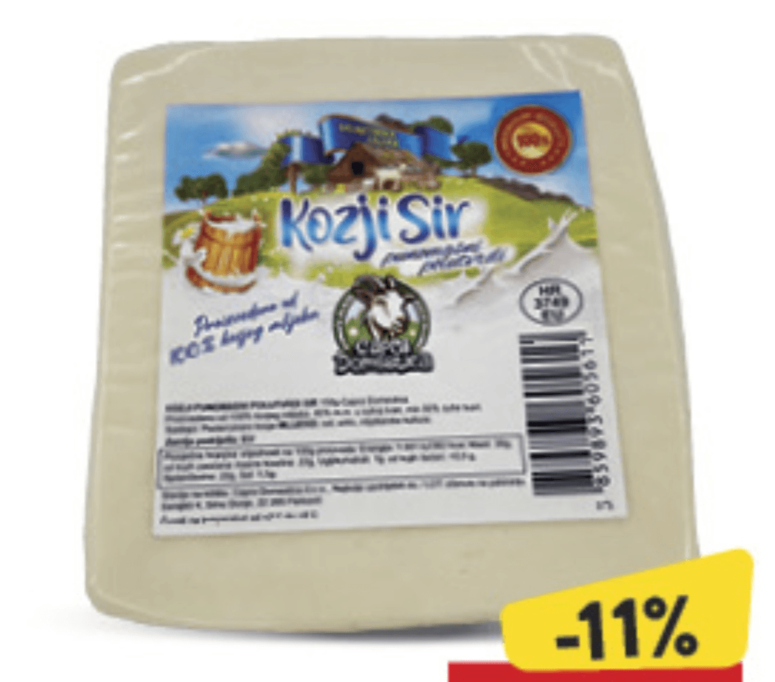 Kozji Sir 150g - Akcija u trgovini Konzum