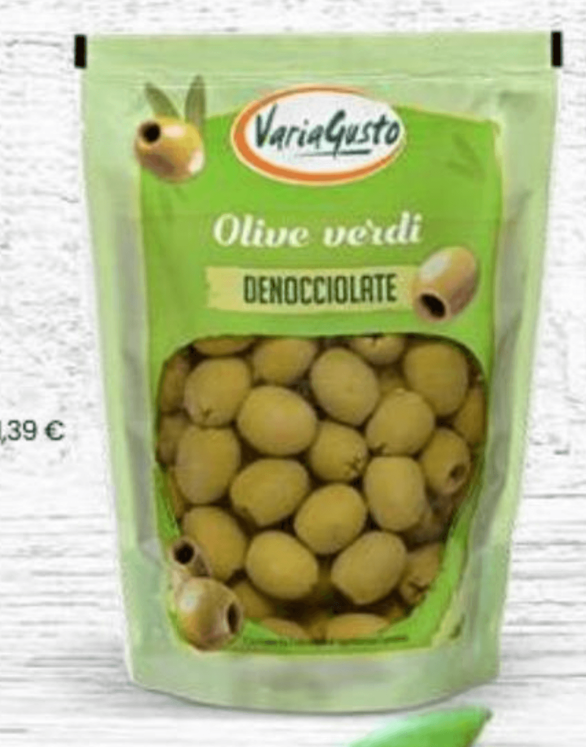 Masline zelene 150 g - Akcija u trgovini Eurospin