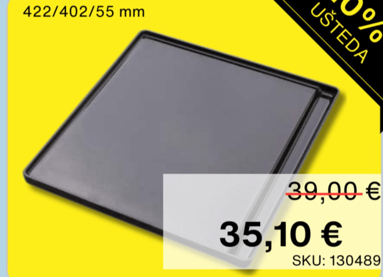 PLAMEN ploča za roštilj - Akcija u trgovini Alles