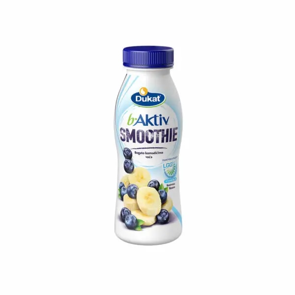 B'Aktiv Smoothie 330g Dukat - Akcija u trgovini Konzum