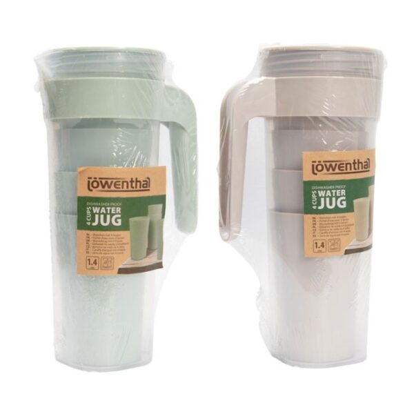 Set vrč sa čašama vrč: 1,75 l, čaše 4/1 300 ml - Akcija u trgovini KTC