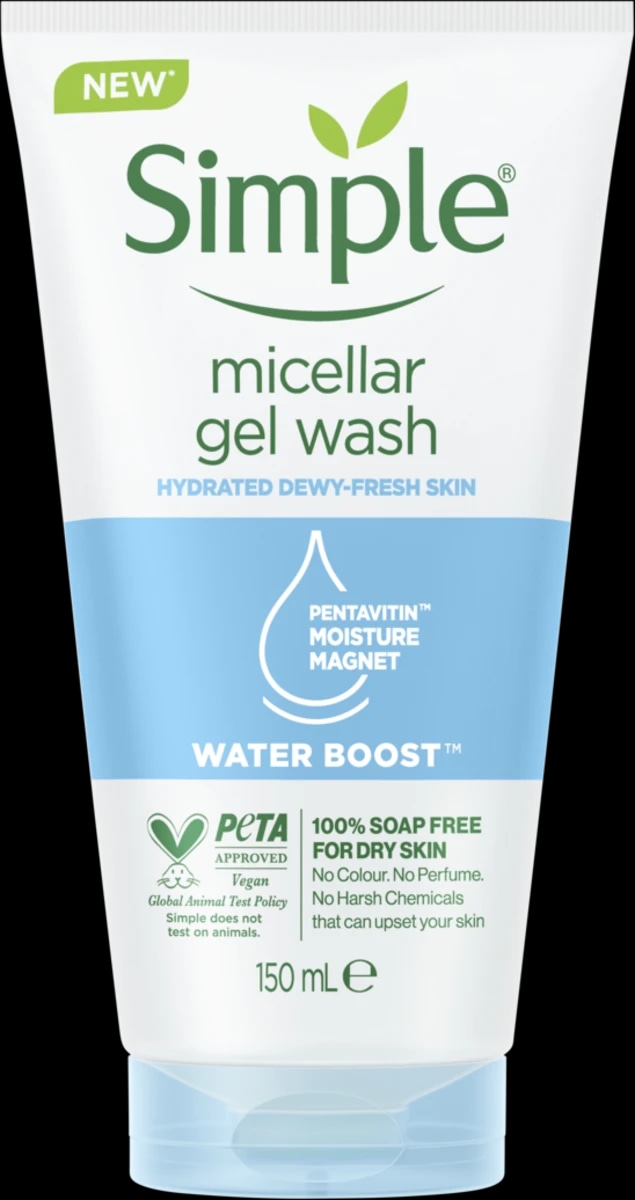 Simple Gel za umivanje ili micelarna voda 150 ml ili 400 ml - Akcija u trgovini Tommy