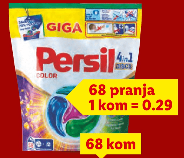 Persil Discs Color 1.122 kg - Akcija u trgovini Lidl
