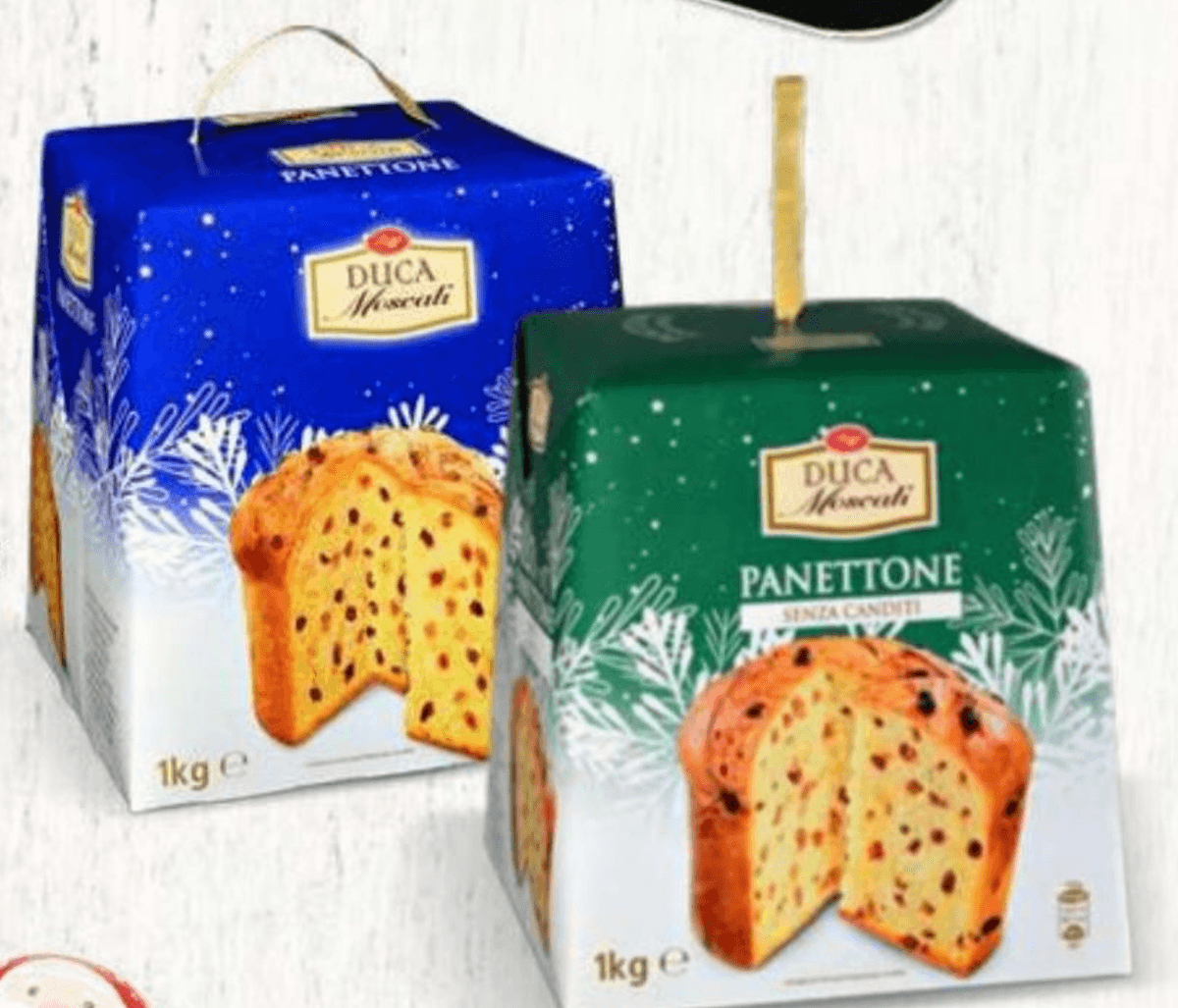 Kolač Panettone 1 kg Duca Moscati - Akcija u trgovini Eurospin