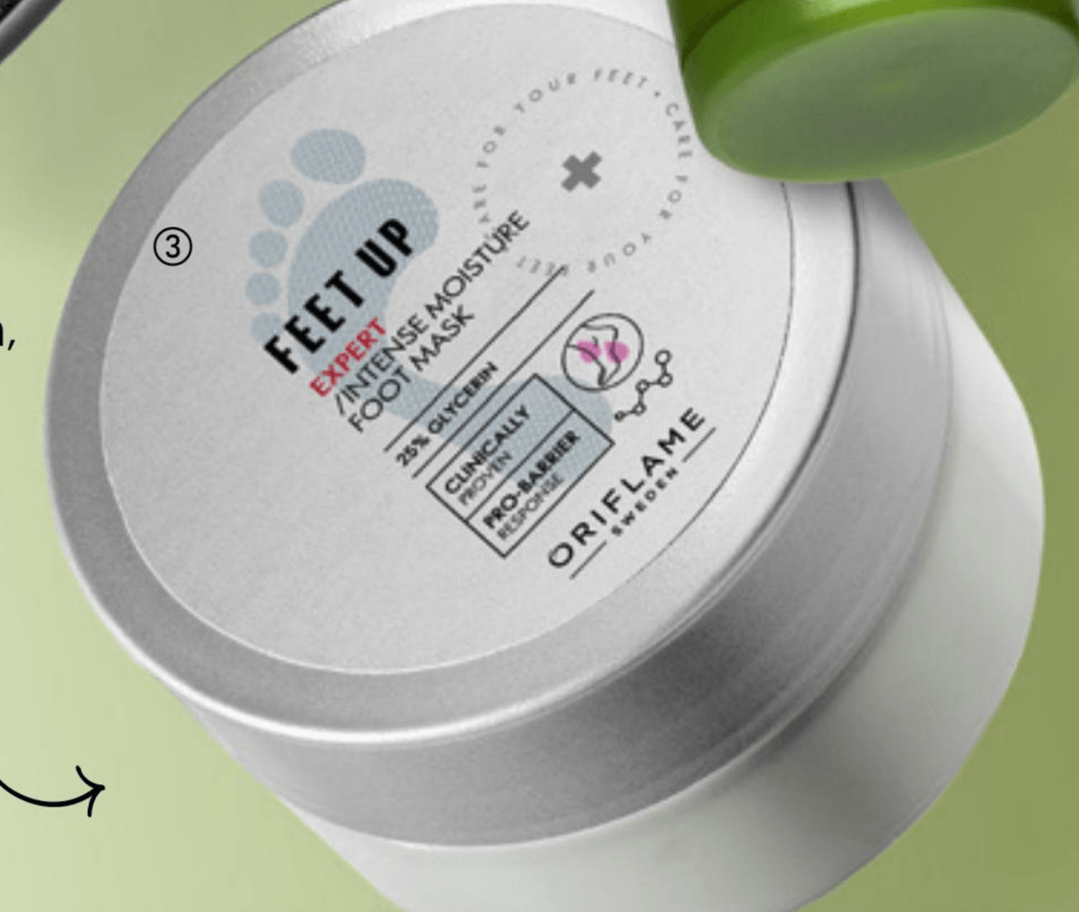 Feet Up Expert intenzivno hidratantna maska za stopala 100 ml ORIFLAME - Akcija u trgovini Oriflame