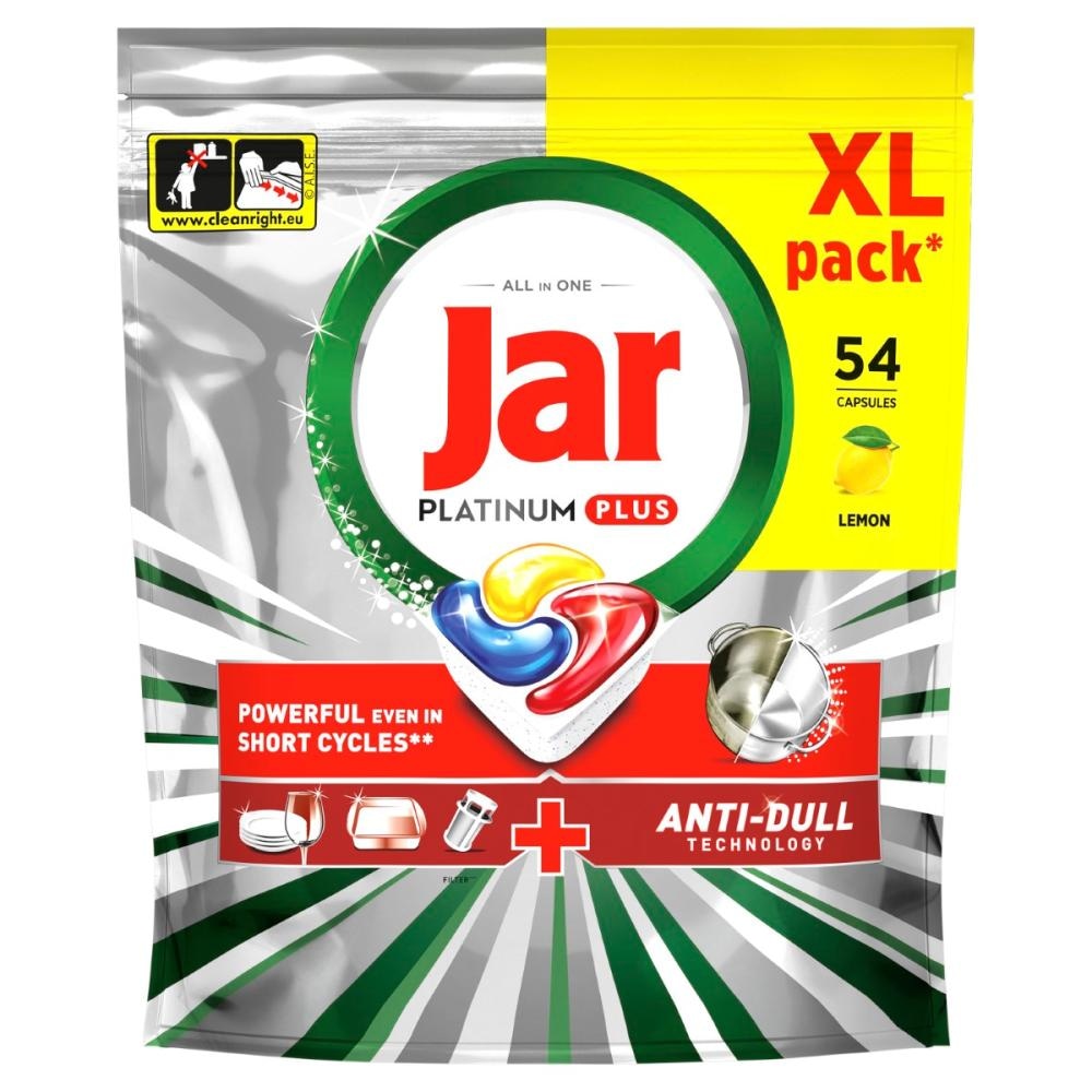 Jar Kapsule za strojno pranje posuđa 54, 60 ili 71 kom - Akcija u trgovini KTC