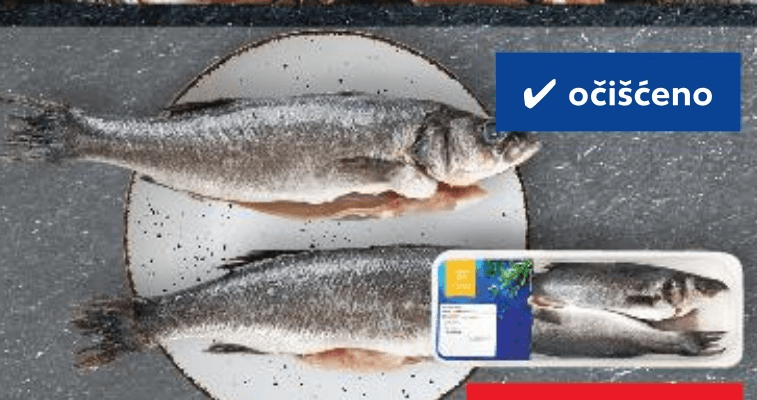 ORADA ADRIATIC Brancin 650 g - Akcija u trgovini Kaufland