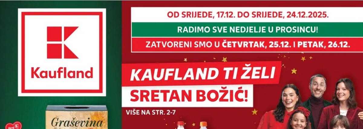 Kaufland katalog Akcijska ponuda od 17.12. do 24.12.2025