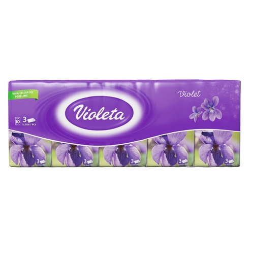 Violeta Papirnate maramice 10 ili 60 komada - Akcija u trgovini Plodine