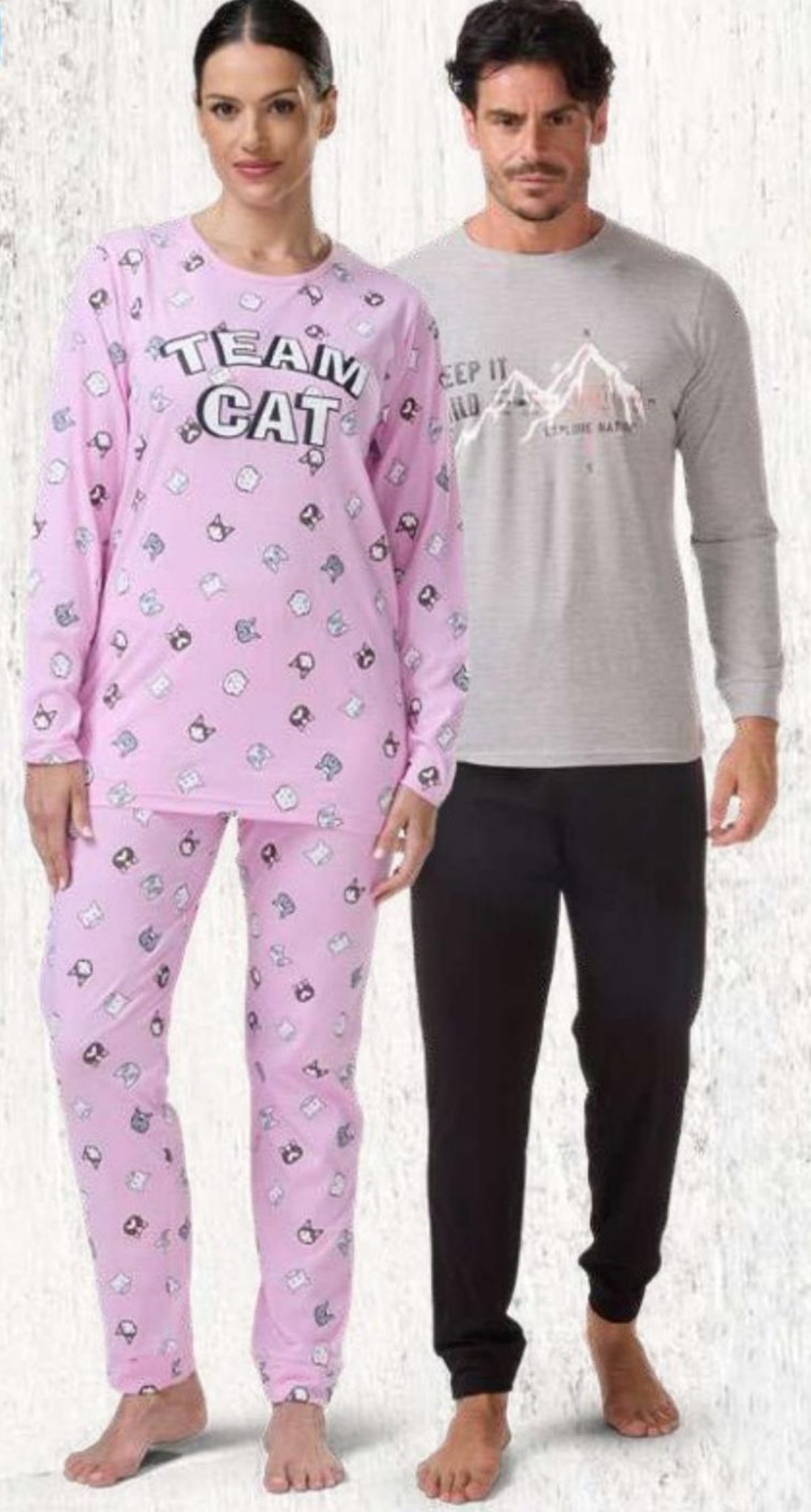 Pidžama muška/ženska Glissade - Akcija u trgovini Eurospin