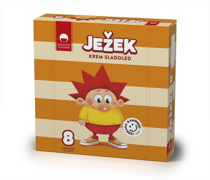 Sladoled Ježek ili Tom 8 x 70 ml - Akcija u trgovini Spar