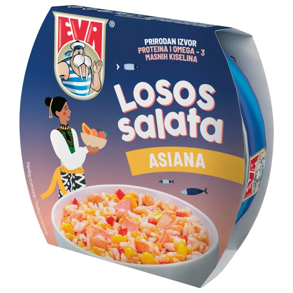 Eva Tuna ili losos salata 160 g - Akcija u trgovini Lidl