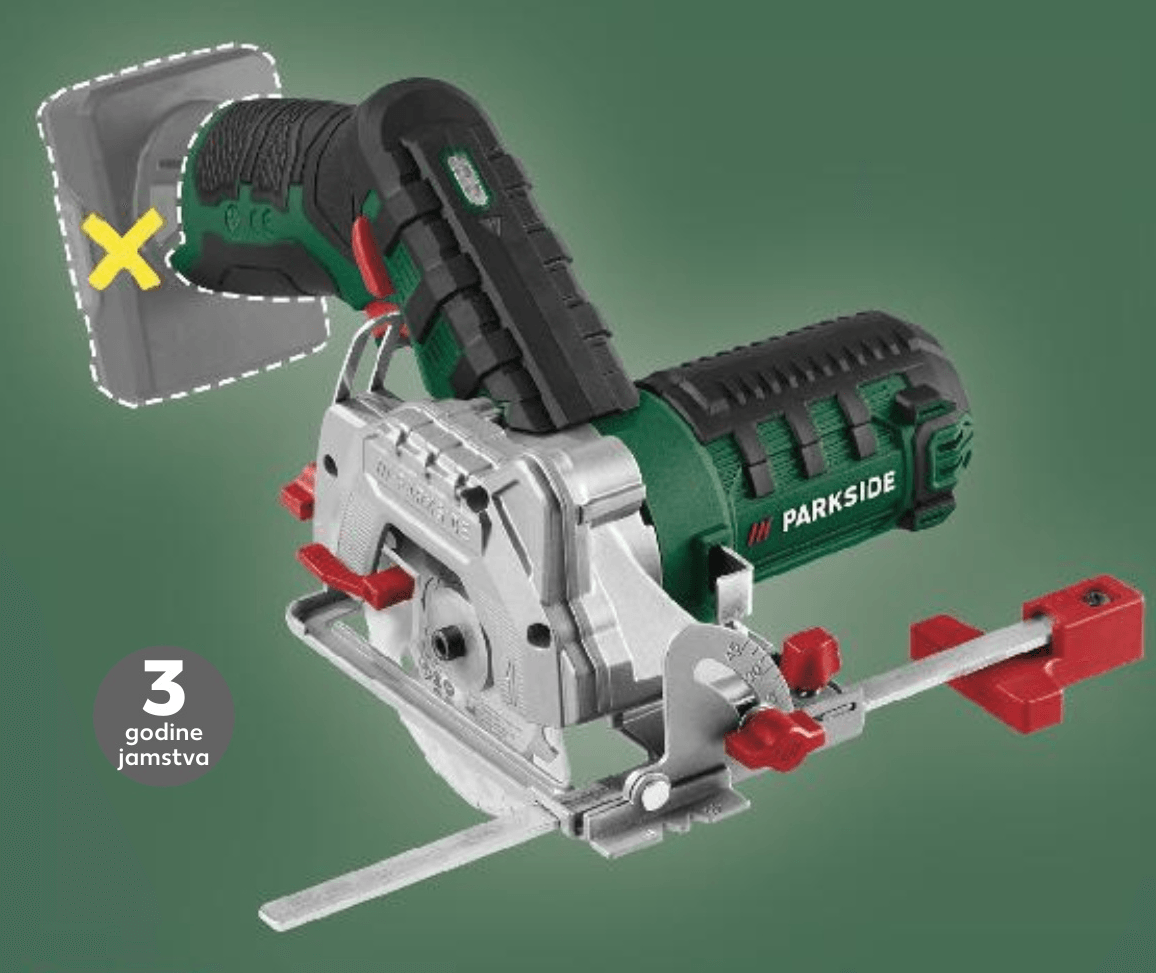 PARKSIDE® Aku ručna kružna pila 12 V PHKSA 12 B3 - Akcija u trgovini Kaufland