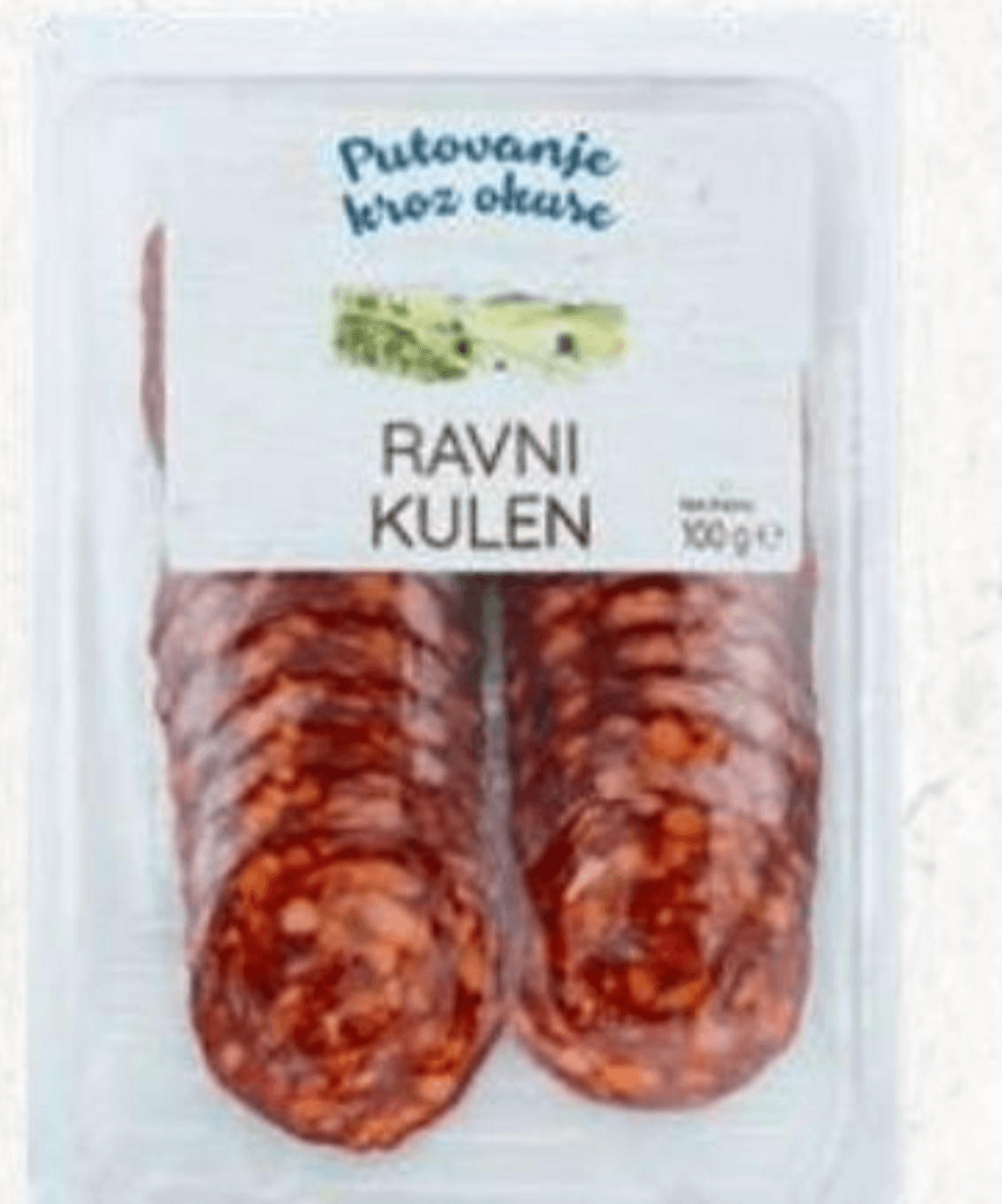 Ravni kulen 100 g - Akcija u trgovini Eurospin