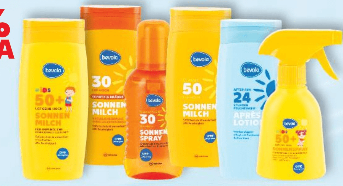 Bevola Sonnenspray SPF 30 - Akcija u trgovini Kaufland