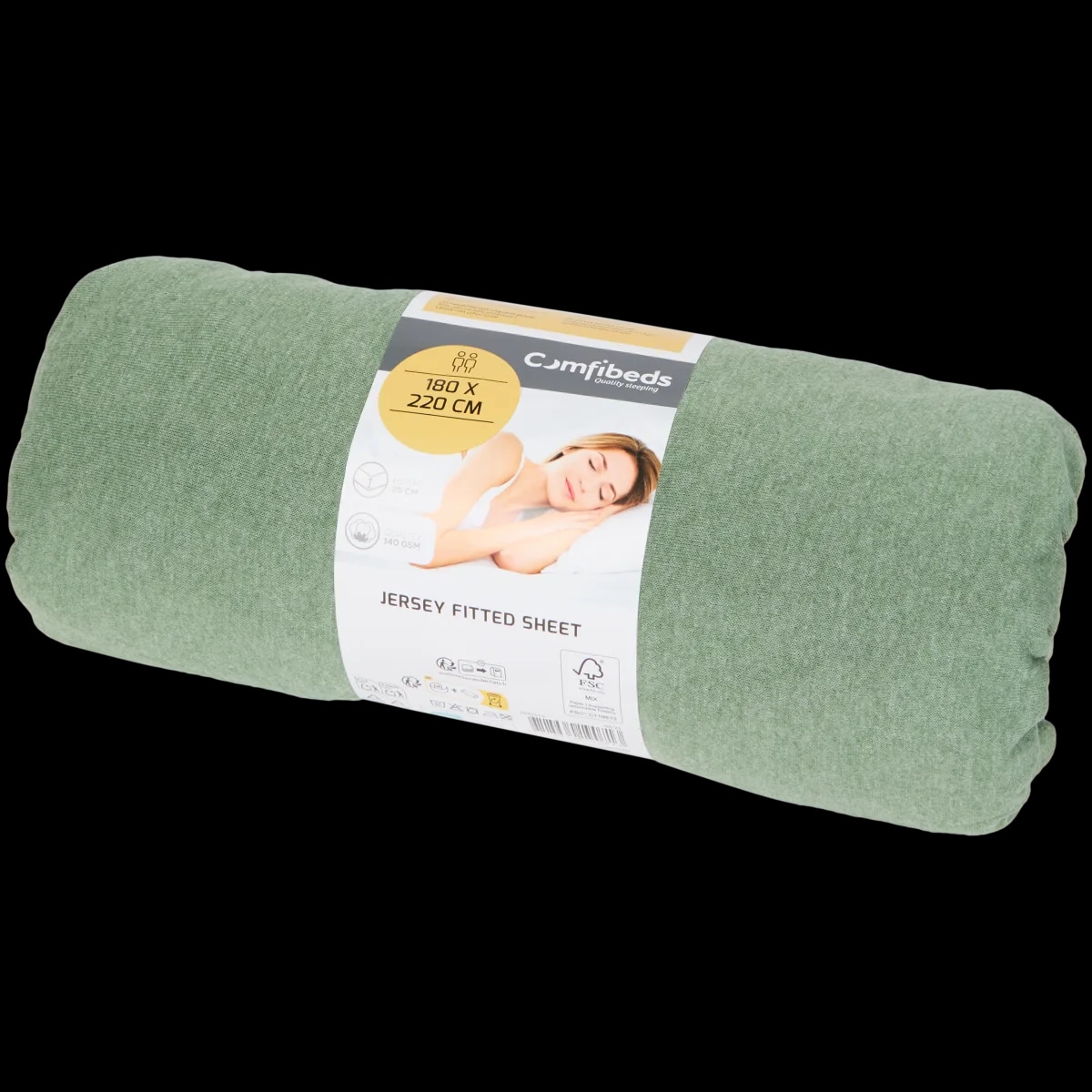 Comfibeds plahta od žerseja s elastičnim rubom 180 x 220 cm - Akcija u trgovini Action