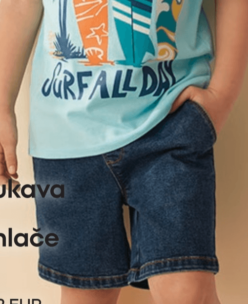 Traper kratke hlače - Akcija u trgovini Pepco