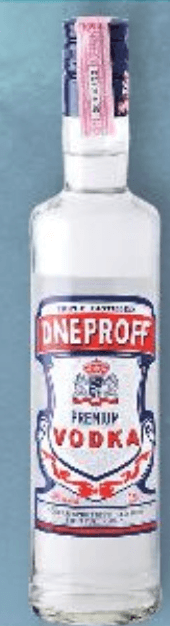 Dneproff Vodka premium 0,5 L - Akcija u trgovini Kaufland