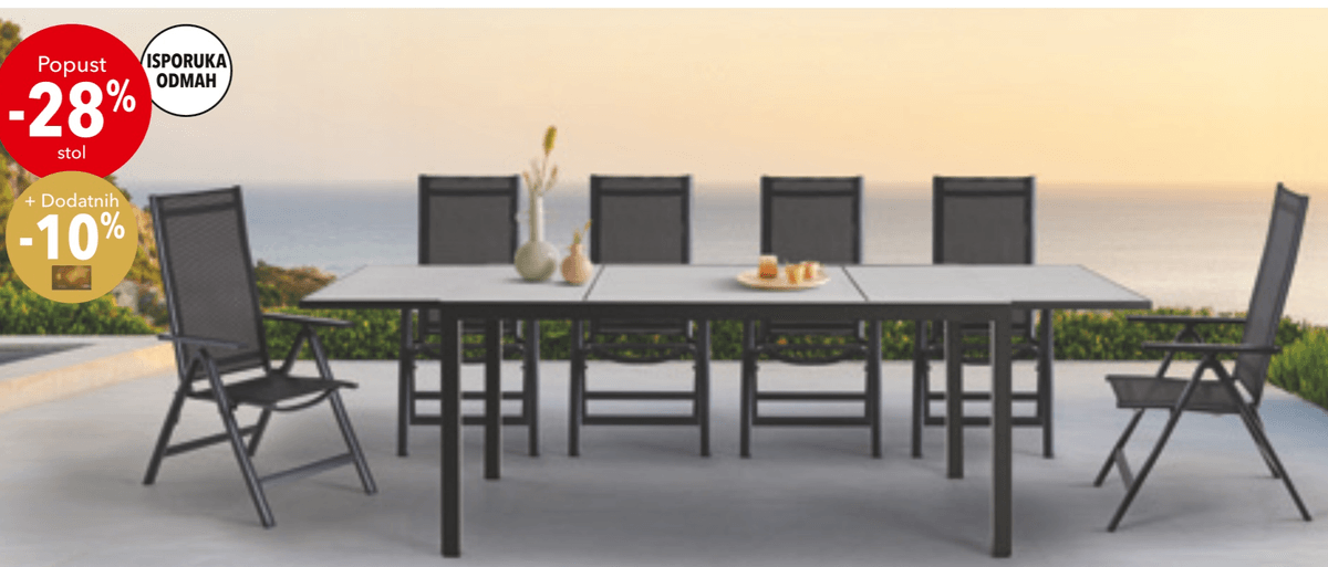 Razvlačni stol VITORA - Akcija u trgovini Harvey Norman