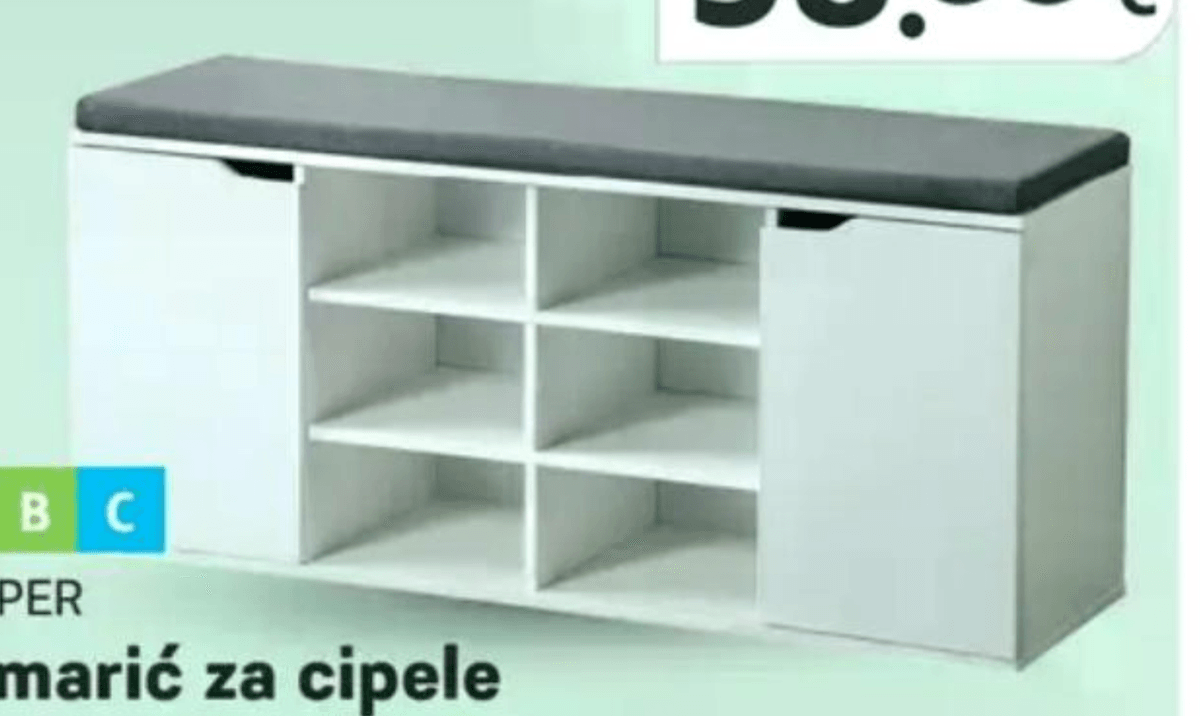 Kesper Ormarić za cipele - Akcija u trgovini Plodine