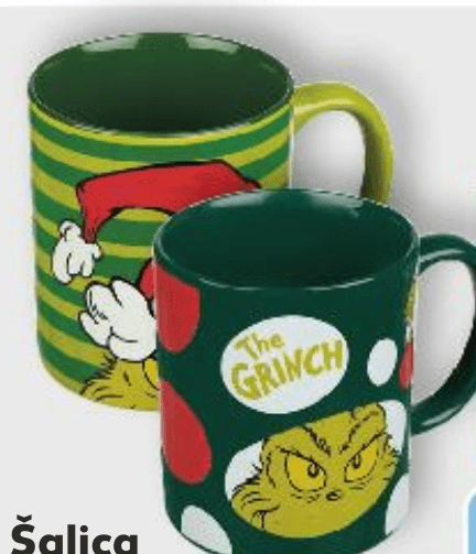 Šalica The Grinch - Akcija u trgovini Kaufland
