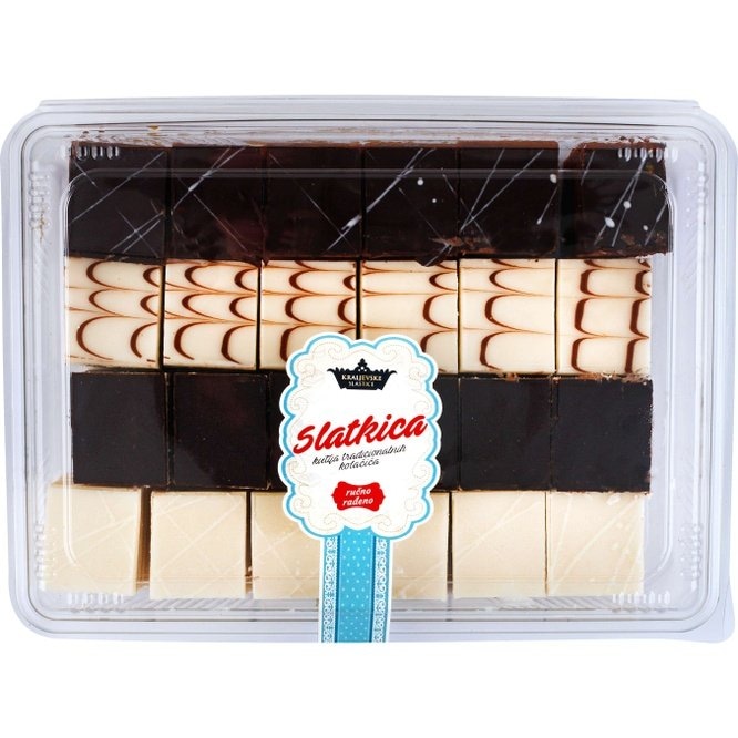 Mix svježih kolača 820 g EKOS Cakes - Akcija u trgovini KTC