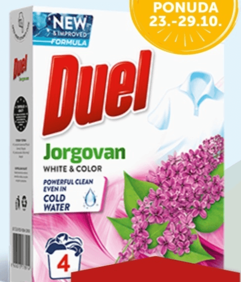 Deterdžent Duel Jorgovan 360 g - Akcija u trgovini Boso