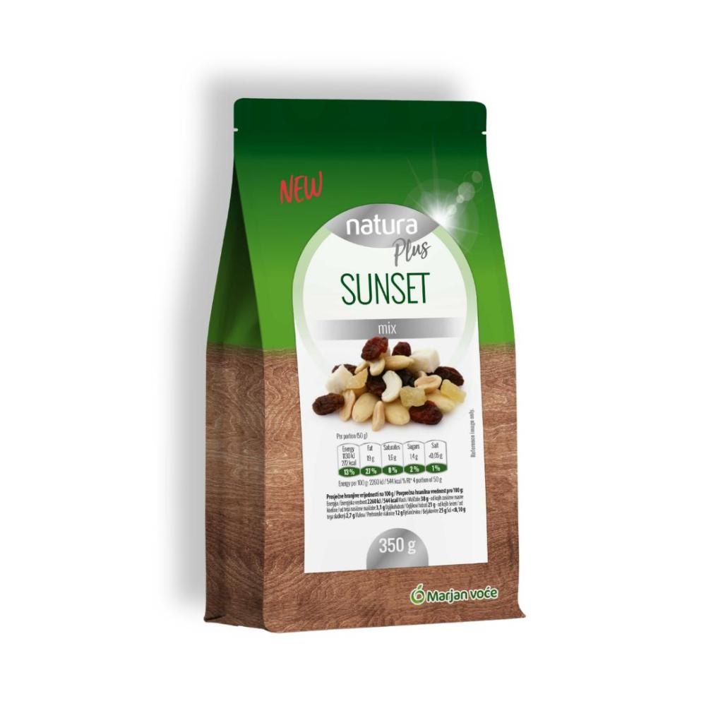 Marjan voće Natura Plus Student mix 350g - Akcija u trgovini Žabac