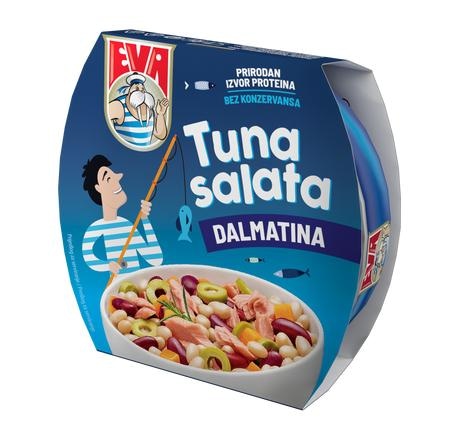 Podravka Eva tuna salata dalmatina 160g - Akcija u trgovini Pivac