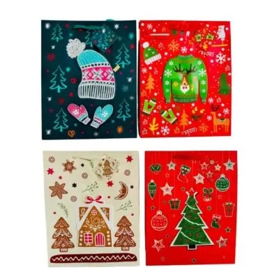 Božićne ukrasne vrećice - Akcija u trgovini Plodine