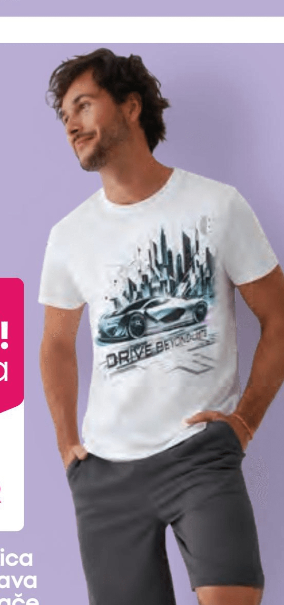 Muška majica kratkih rukava ili kratke hlače - Akcija u trgovini Pepco