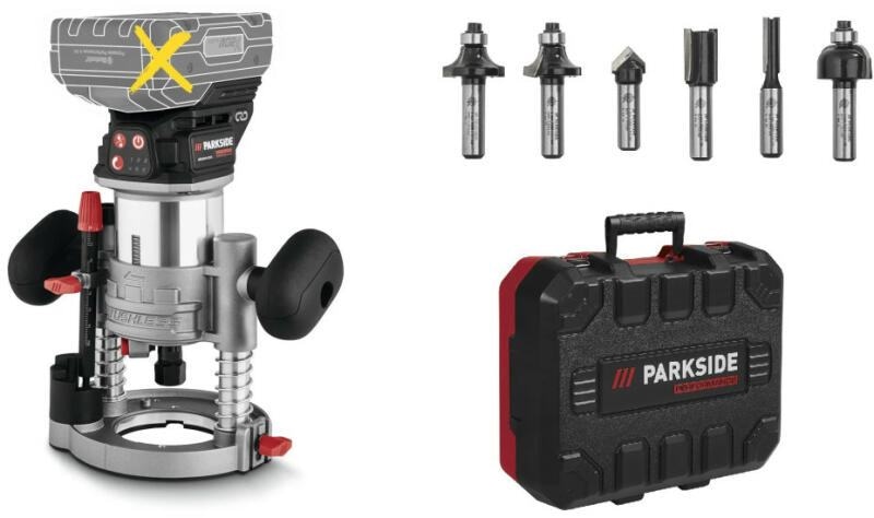 PARKSIDE PERFORMANCE® Aku višenamjenska glodalica 3u1 - Akcija u trgovini Kaufland