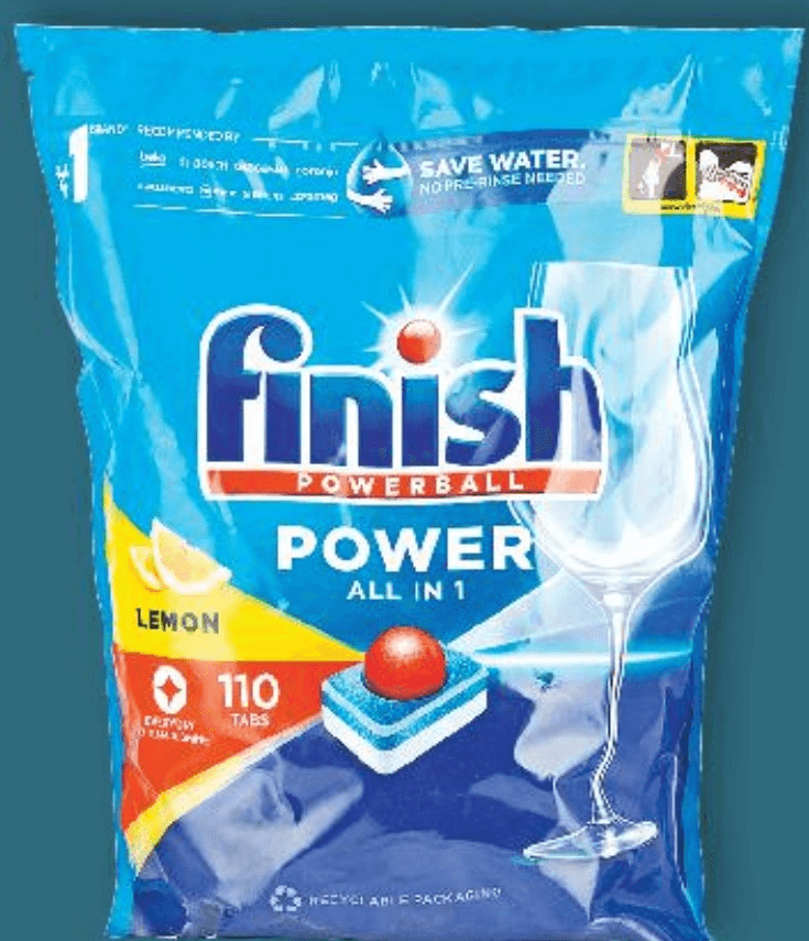 Finish Tablete za strojno pranje posuđa 110/1 - Akcija u trgovini Kaufland