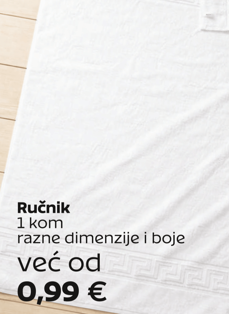Ručnik 1 kom - Akcija u trgovini Tommy