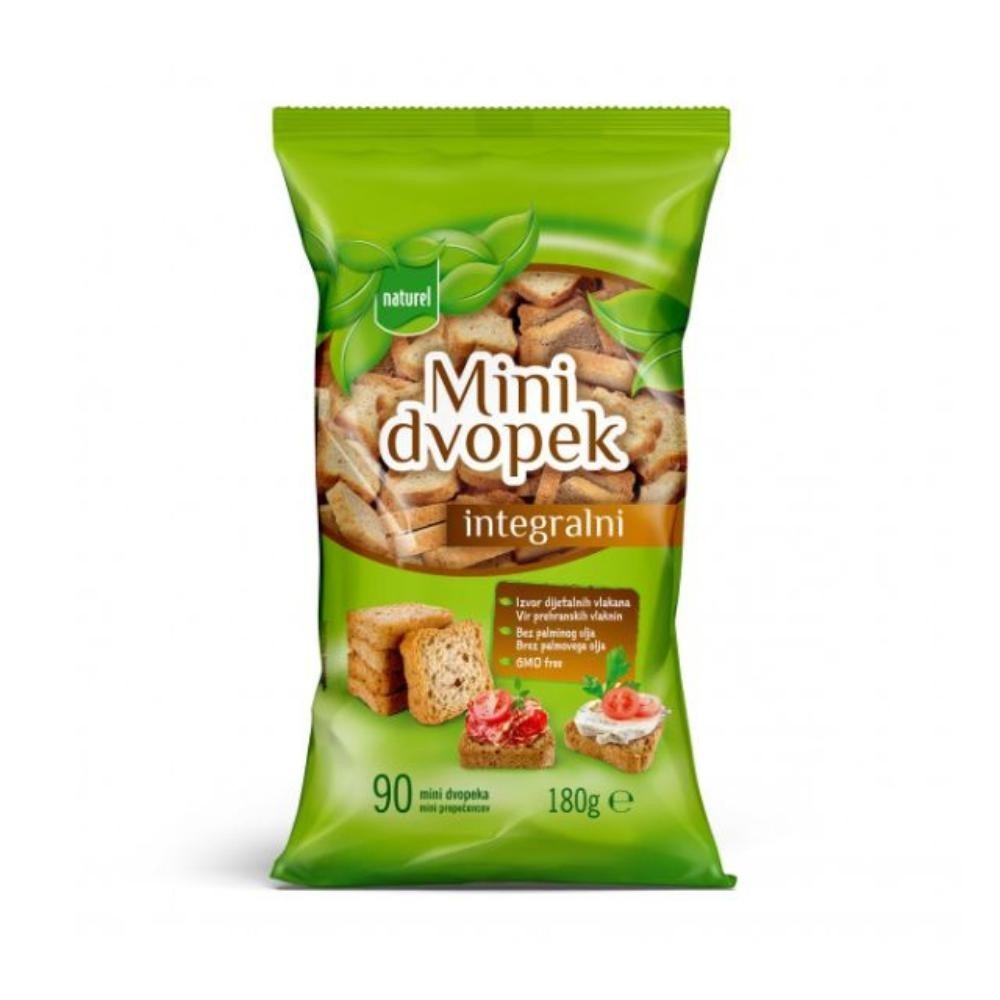 Naturel Mini dvopek 180g - Akcija u trgovini Vrutak